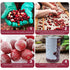 Frozen 100% 3OZ/85G Freeze Dried Cranberries Pieces, Cranberries, No Added Sugar, Natural, Freeze Dried Fruit