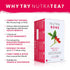 NUTRABONE Bone Health Tea - Herbal Tea with Rose Hip, Ginkgo Biloba, Yucca - 20 Enveloped Tea Bags