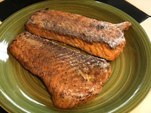 Burnt Sacrifice (3 1.5 Packets) Northwest Salmon Gourmet BBQ Spice Rub Seasoning, Makes Smoked Salmon x Ounce Fish