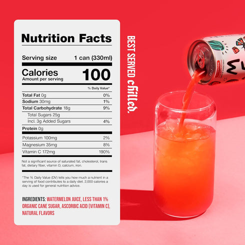 100 11.15 oz, 12-pack) Mela Watermelon Water - Watermelon Juice, Percent Natural Fruit Juice with Vitamin C