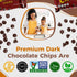 Lieber’s Vegan Semi-Sweet Real Chocolate Chips, 9 oz, Gluten Free, Dairy Free, Low Calorie for Baking