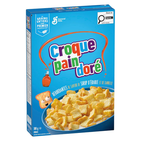 General Mills 380 French Toast Crunch Cereal grams - Imported from Canada