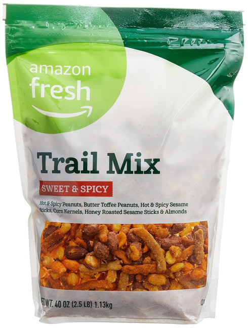 Amazon Fresh , Sweet & Spicy Trail Mix, 40 Oz