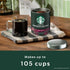 3.17 oz Starbucks Premium Instant Coffee, Dark Roast Coffee, Arabica Beans, Three Tins