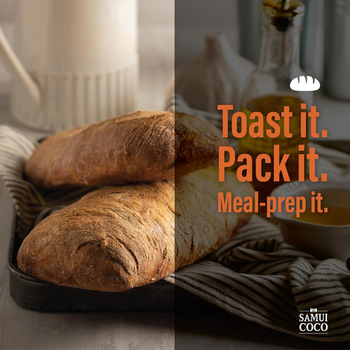 SamuiCoco 100g High Protein Bread Mix | Clean Eating, Easy Bake, No Sugar Added | Just Add Water & Yeast | Ideal