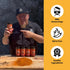 Set (2 Pack) Blazing Star Blazing Bundle Spicy BBQ Rub with Reaper Rub and Scorpion Rub Sweet Heat Seasonings for Ribs