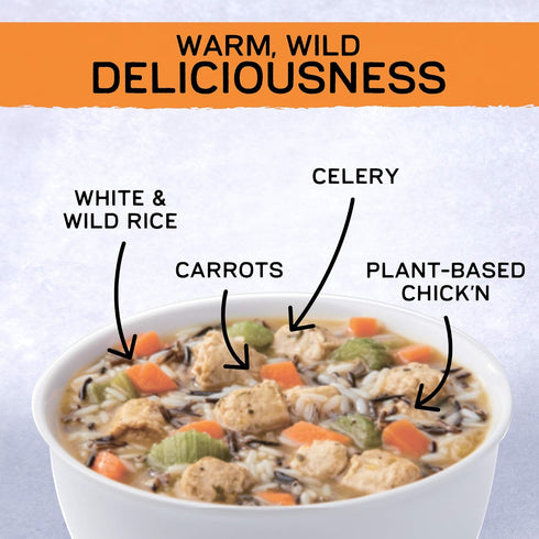 15 oz Gardein Plant-Based Chick'n & Rice Soup, Vegan