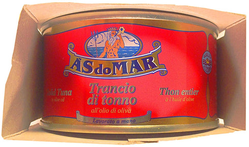 A's do Mar (Pack 3), 7.05 oz , Solid Tuna in Olive Oil of Imported from Portugal, (each)