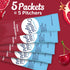 Packets, 10 2.2 Oz (Pack 6) Crystal Light Zero Sugar Cherry Pomegranate Drink Mix, Naturally Flavored Powdered Beverage