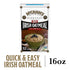 16 (Pack 2) McCann's Irish Oatmeal, Quick & Easy Steel Cut Oats, Ounce