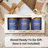 (3 3 oz) 100% Cloister Honey Trios - Citrus x | Hand Crafted | Raw Artisan Honey | Pure, Raw & Unfiltered | All Natural
