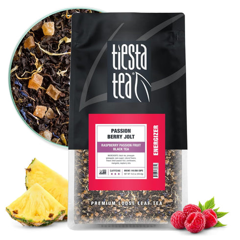 Tiesta Tea - Passion Berry Jolt, Loose Leaf, Raspberry Passion Fruit Black