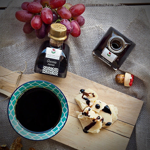 8 3.4 fl.oz 100 ml GOCCIA NERA Balsamic dressing Years Aged - Made in Italy - EMILIA FOOD LOVE Selected with love