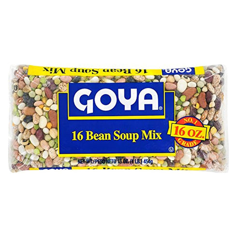 Goya Guava Paste Goya 16 Bean Soup Mix No. 1 Grade, 14 oz, 1 bag