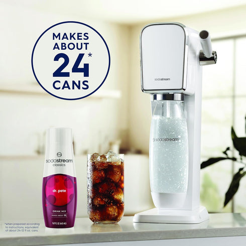 14.8 Oz (Pack 4) SodaStream Sparkling Drink, Dr Pete, Fl