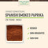 Frontier Co-op Ground Smoked Spanish Paprika, 1lb Bulk Bag - Smoked Paprika Powder Seasoning