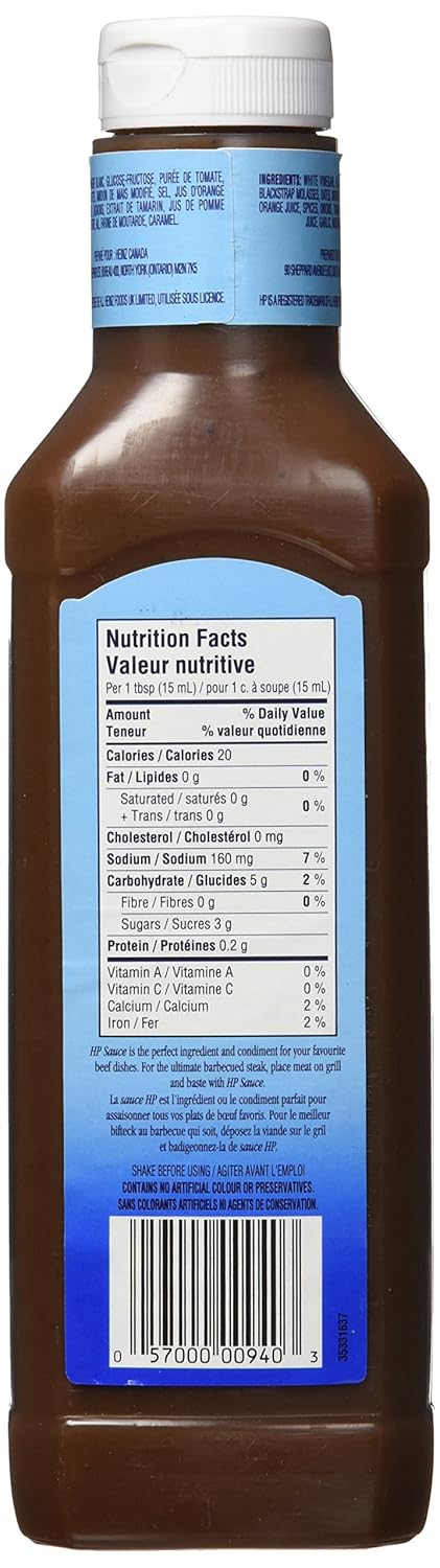 HP Sauce - Original 400ml/13.5 oz, Imported from Canada}