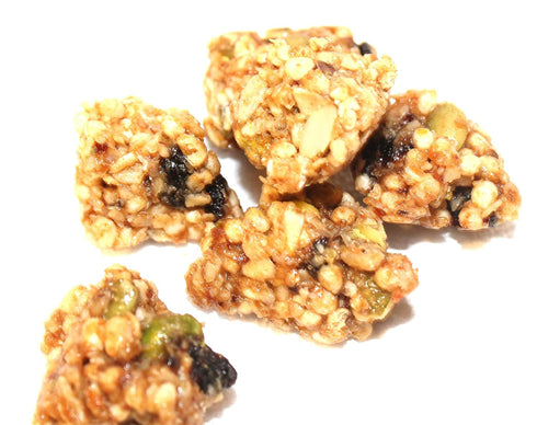3 oz 3 (Pack 3)) Bcuz Granola Bites (Cherry-Pistachio, Ounces