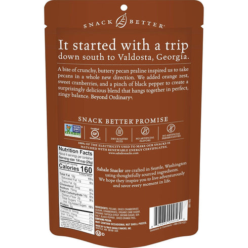 Sahale Snacks Valdosta Pecans, 4 Oz