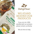50 5oz DelighTeas Stomach & Liver Tea | Ayurvedic Herbal Blend for Digestion | Organic Milk Thistle, Fennel, Ginger