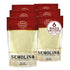 Spicy World Semolina Flour 2 LB (Pack of 6) - Bulk Semolina For Pasta