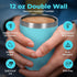 Set Tea Gift for Women & Men Includes Assorted Teas, Elegant Mug & Honey (Teal)