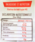 Francine T45 1kg Farine de ble Fluide - French Imported Original Fluid Wheat Flour