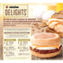 Jimmy Dean 4 Count (Frozen) Delights Turkey Sausage, Egg White and Cheese English Muffin Breakfast Sandwiches