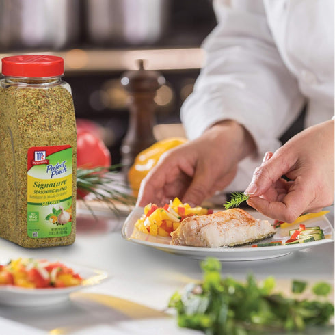 McCormick Perfect Pinch Signature Seasoning, 21 oz - 14 Premium Herbs and Spices in One Container