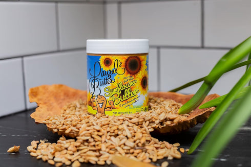 Laurel’s Sunflower Butter, NUT FREE, High Protein, Keto Friendly, Low Carb, Gluten & Preservatives Free, 8 Oz
