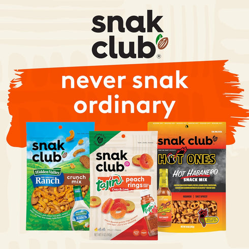 2 oz 12 Pack Snak Club Energizer Trail Mix with Roasted Salted Peanuts, Raisins, Chocolatey Candies, Roasted Almonds