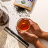 100% 1LB 16OZ 1 Pack Earl Grey Loose Leaf Black Tea - Certified Organic - Pouch - Resealable Kraft Bag