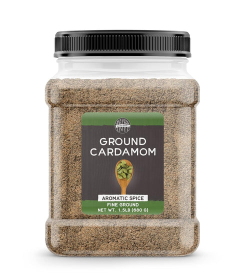 Birch & Meadow 1.5 lb of Ground Cardamom, Spicy & Fruity, Versatile