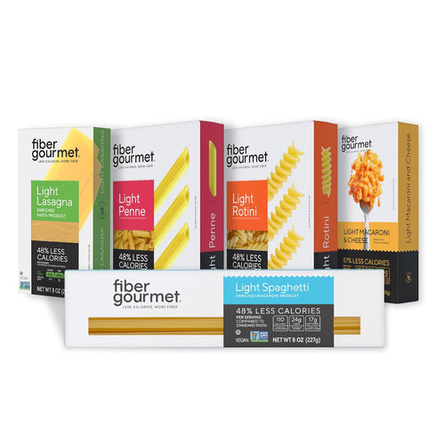 Assortment of 5 Pasta Shapes - Spaghetti, Rotini, Penne, Elbows, Mac and
