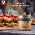 8 oz Butterfly Bakery of Vermont - Hard Cider Smoked Onion Mustard, Sweet & Savory, No-Heat Gourmet Mustard Spread