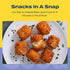 Frozen 8oz Feel Good Foods Three Cheese Mac & Cheese Bites Gluten-Free Vegetarian Appetizer