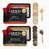 Smoked & Spicy Sea Salt Sampler Collection 12-Flavor Cooking Salts Bundle in