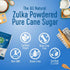 1 LB (Pack 1) Zulka Powdered Pure Cane Sugar