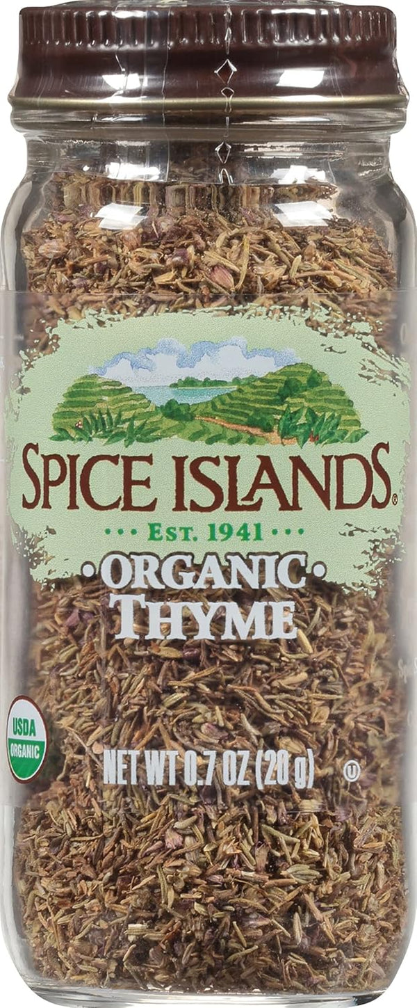 Spice Islands Organic Thyme, 0.7 Ounce