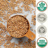 (4.8lb) Be Still Farms Organic Hard Red Wheat Berries - Healthy Diet Whole Grains Bulk - Ideal for Soups, Salads