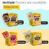 9PK Twrl Brown Sugar Boba with Straws, Chewy Boba Pearls for Bubble Tea, Desserts & Ice Cream Toppings, Plant-Based