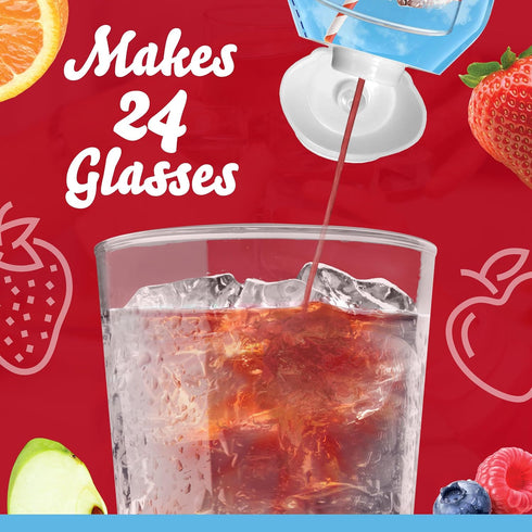 (1.62 oz 2 Pack Crystal Light Liquid Berry Sangria Drink Mix Bottle)