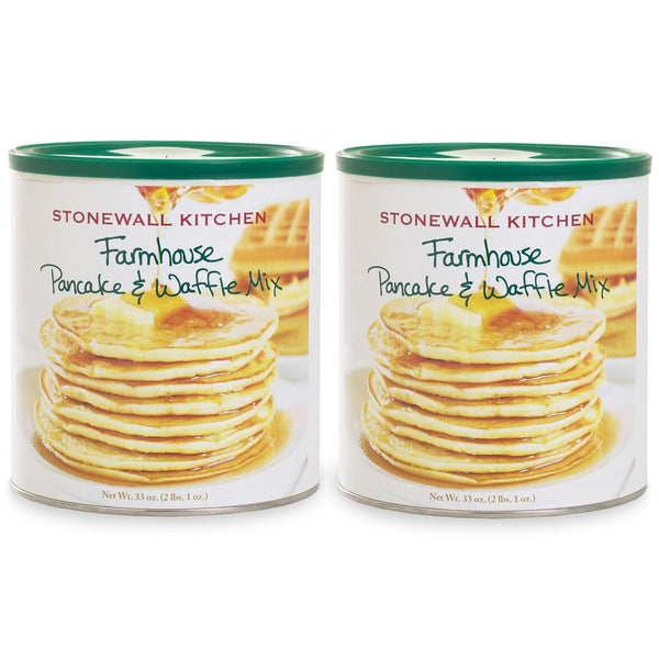 Stonewall Kitchen Farmhouse Pancake & Waffle Mix (2 Pack (33 oz))