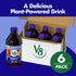 V8 100% 46 oz (6 Pack) Pomegranate Blueberry Fruit and Vegetable Juice, fl Bottle