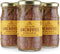 Sea Castle Wild Caught Flat Fillet Anchovies in Olive Oil, 4.2 oz (3 Pack)