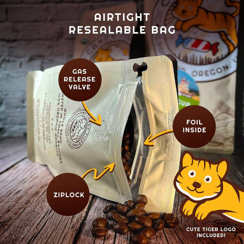 100% 2 lb Whole Bean Coffee - Organic - Low Acid - Light Roast - Single Origin - Arabica - Nicaraguan Coffee Beans