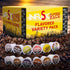 Pack 48 Count, 12 2.0 InfuSio Flavored Coffee Pods Variety Gourmet Medium Roast Dessert-Inspired Blends like Bananas