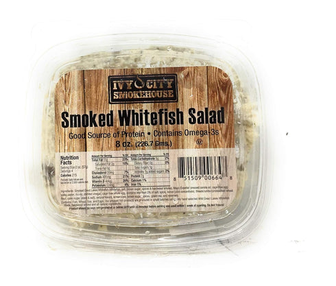 Frozen, 8 Ivy City Smokehouse, Salad Whitefish Chunky Smoked Farm Raised Previously Ounce
