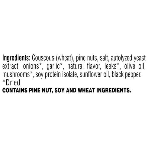 5.6 oz (Pack 12) Near East Toasted Pine Nut Couscous Mix