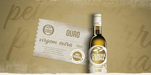 Oliveira da Serra 750ml Seleco Ouro - Azeita Virgem Extra - Portuguese Extra Virgin Olive Oil - Gold Selection